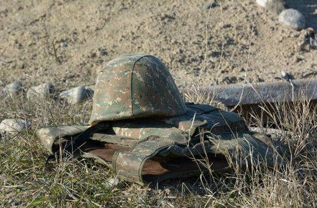 Armenian soldier killed in military position