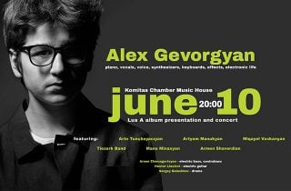 Alex Gevorgyan’s musical adaptations of the works of Komitas with renowned musicians