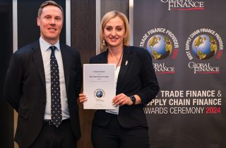 Converse Bank for the fifth time in a row is recognized as the best by Global Finance 