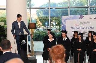 Ucom’s General Director participatesin Graduation Ceremony of Leadership School