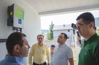 Ucom, in Cooperation with SunChild NGO, Installs Solar Panels in Tsaghkavan