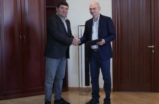 Businessman and benefactor Mikayel Vardanyan was awarded the title of Honorary citizen of Masis community