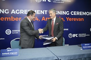 Converse Bank and IFC join forces to support the growth of SMEs in Armenia