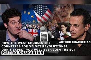 How the West chooses the countries for velvet revolutions? Don’t expect you will ever join the EU: Pietro Shakarian