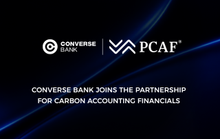 Converse Bank joins the Partnership for Carbon Accounting Financials 