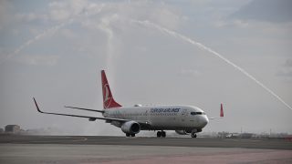 Turkish Airlines started operating flights on the route Istanbul-Yerevan-Istanbul