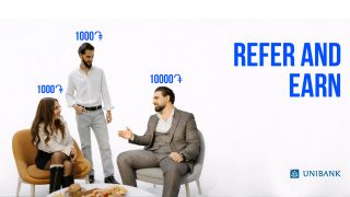 Unibank Launches Referral Campaign “Invite Friends and Get Bonuses”