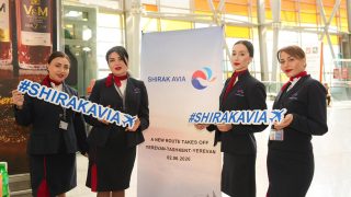 Shirak Avia started operating flights on the route Yerevan-Tashkent-Yerevan