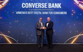 Converse Bank Named Armenia’s Best Digital Bank for Consumers by Euromoney