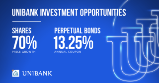 Become a Unibank shareholder and benefit from an attractive investment opportunity