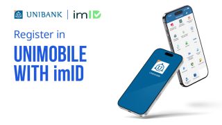 It is now possible to register in Unibank’s mobile application through imID as well